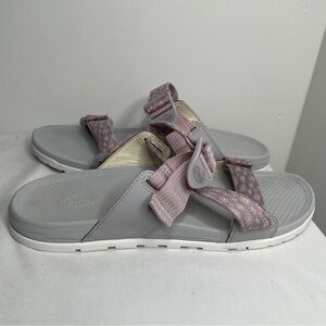 Chaco Sandal Slides Lowdown Strappy Sport Mauve Women's US Size 10